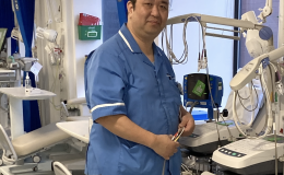 Ricky Yang, lead research nurse for the trial