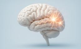 Representation of electrical activity in the brain representing seizure activity